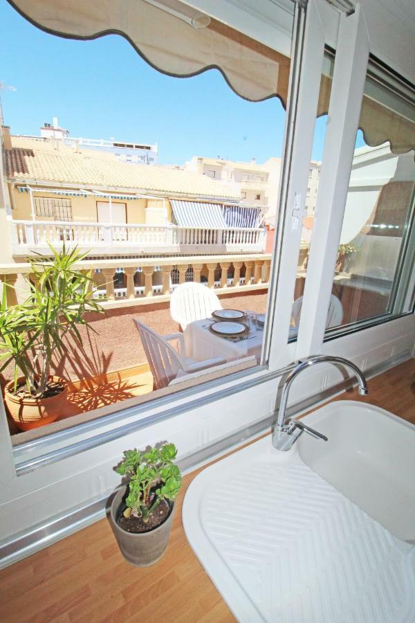 Appartamento Ático duplex de lujo frente al mar. 1a linea playa El Campello Esterno foto